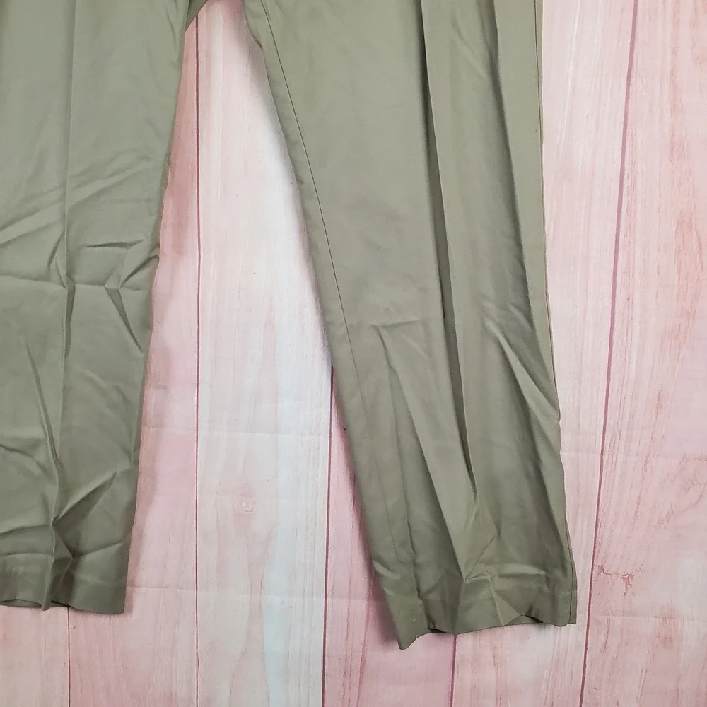 Banana Republic Dress Pants Mens Sz 35 35x30 Non-Iron Tailored Slim Fit Classic